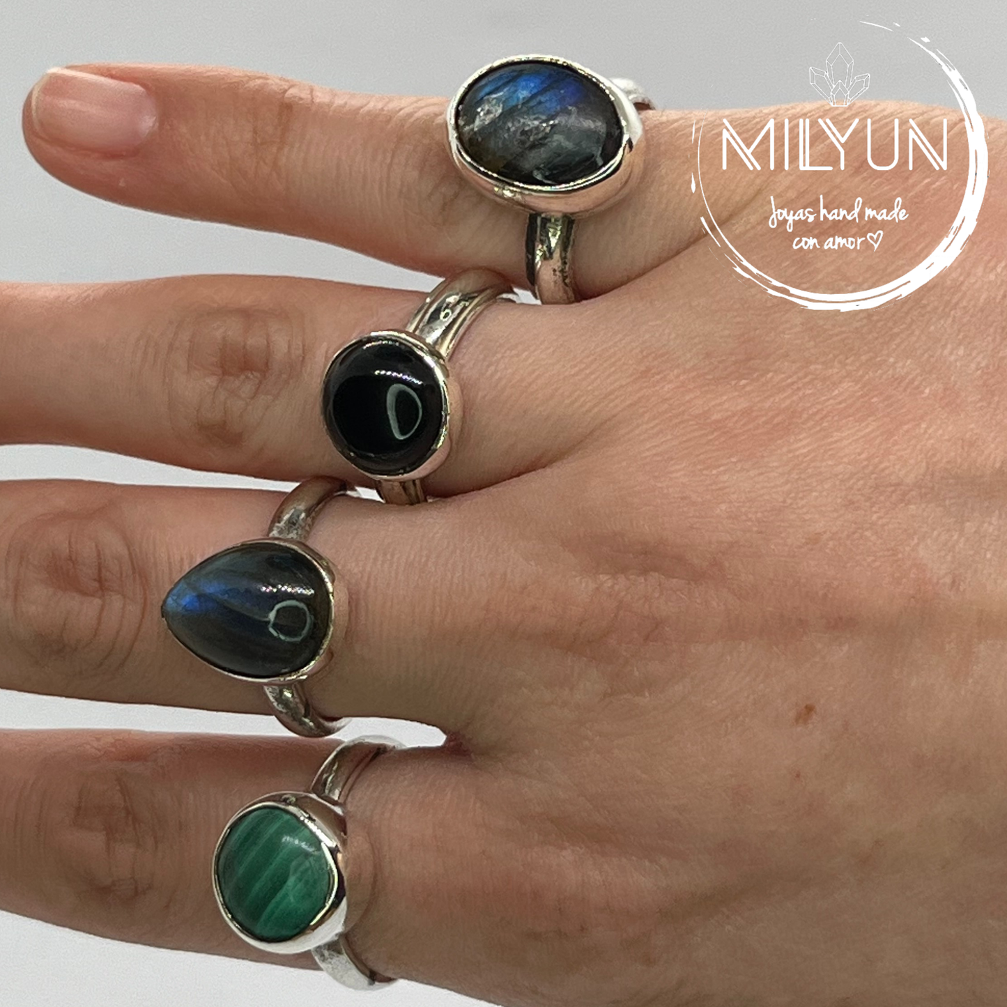 Anillos simples Plata.