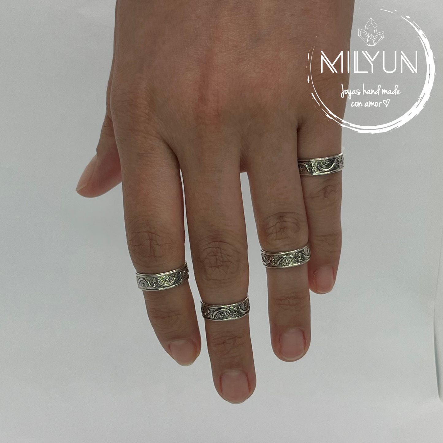 ANILLOS MIDI VARIEDADES PLATA DE 925 VARIEDADES.