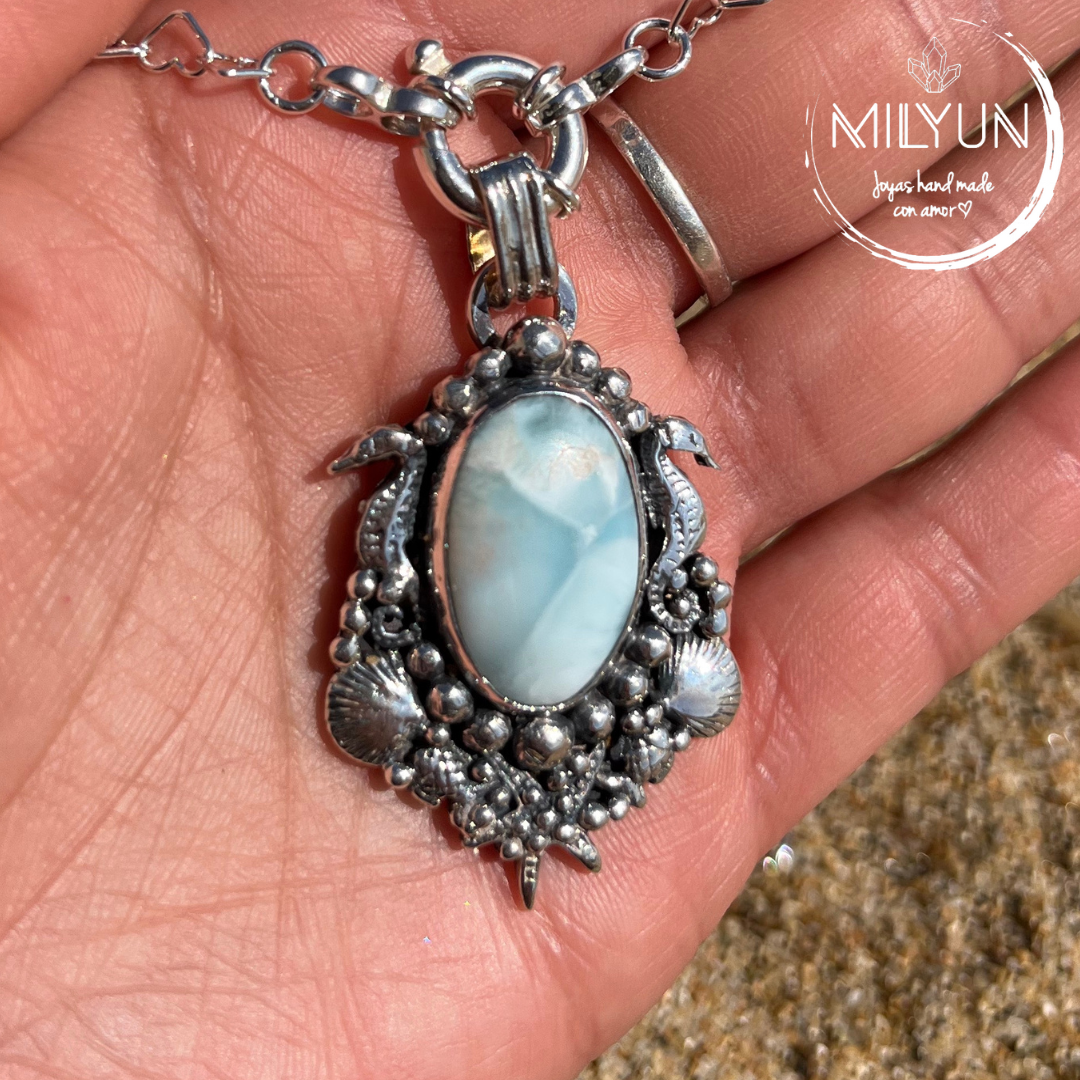 Dije Deep Ocean Larimar